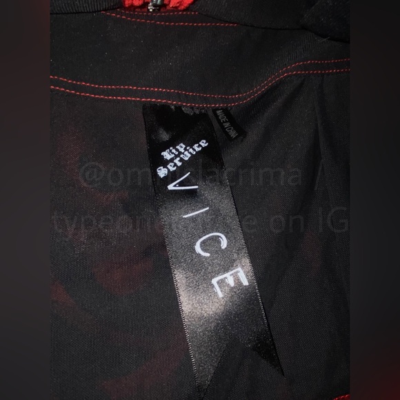 (SOLD) RARE 2008 Lip Service Astro Vamps Top + Skirt SET Size Medium - Picture 8 of 10